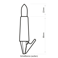 NARVA Außenlichterkette mit Schaftkerzen