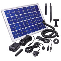 Solar Springbrunnenpumpe Set NASP4-S mit Akku