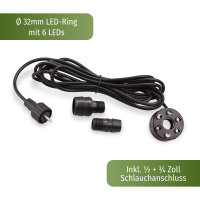 Springbrunnenpumpen Set SP3-L mit warmweißer LED Beleuchtung