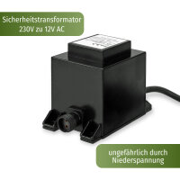 Springbrunnenpumpen Set SP3-SL mit warmweißer LED Beleuchtung