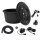 Springbrunnenpumpe SP1-S mit 90l Becken Set und LED Beleuchtung