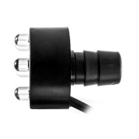 3er Set LED Ringe für Springbrunnen Beleuchtung warmweiß